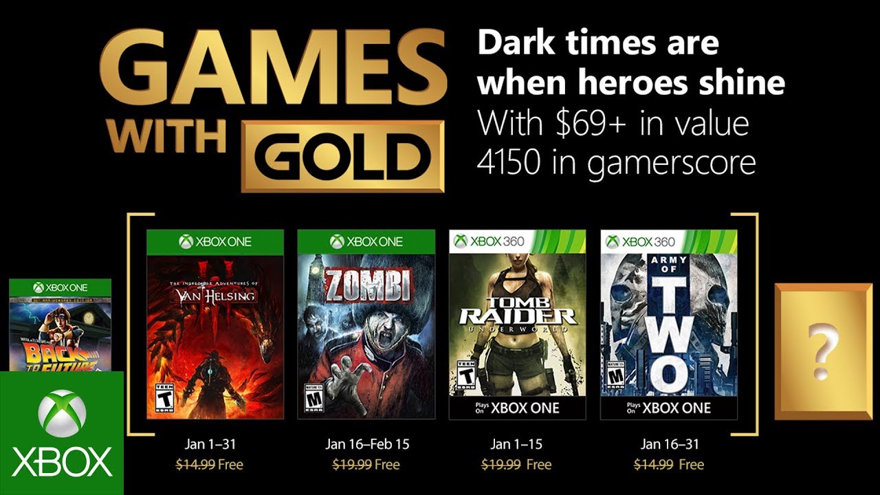 Tomb Raider és Van Helsing a Games with Gold januári ingyenes játékai között
