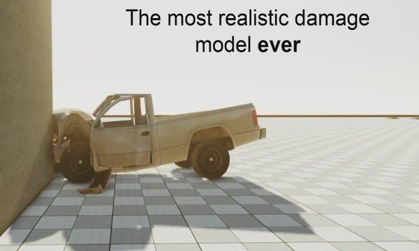 Törésteszten a CryENGINE 3 fejlesztés alatt álló fizikai rendszere