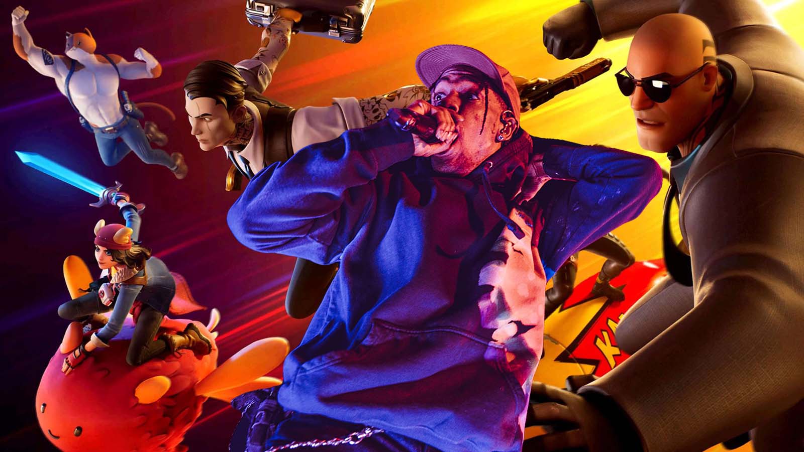 Travis Scott vadonatúj dalát tényleg a Fortnite-ban mutatják be