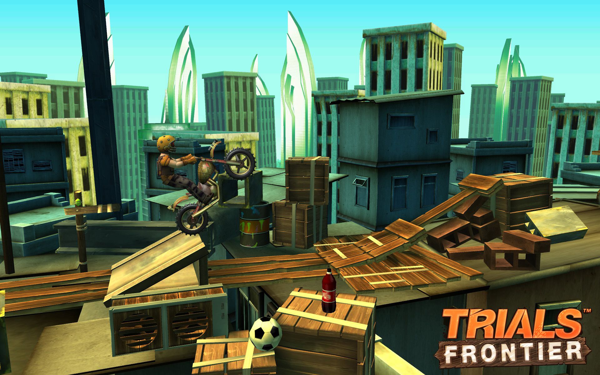 Trials Frontier – Motoros akrobatika mobilon