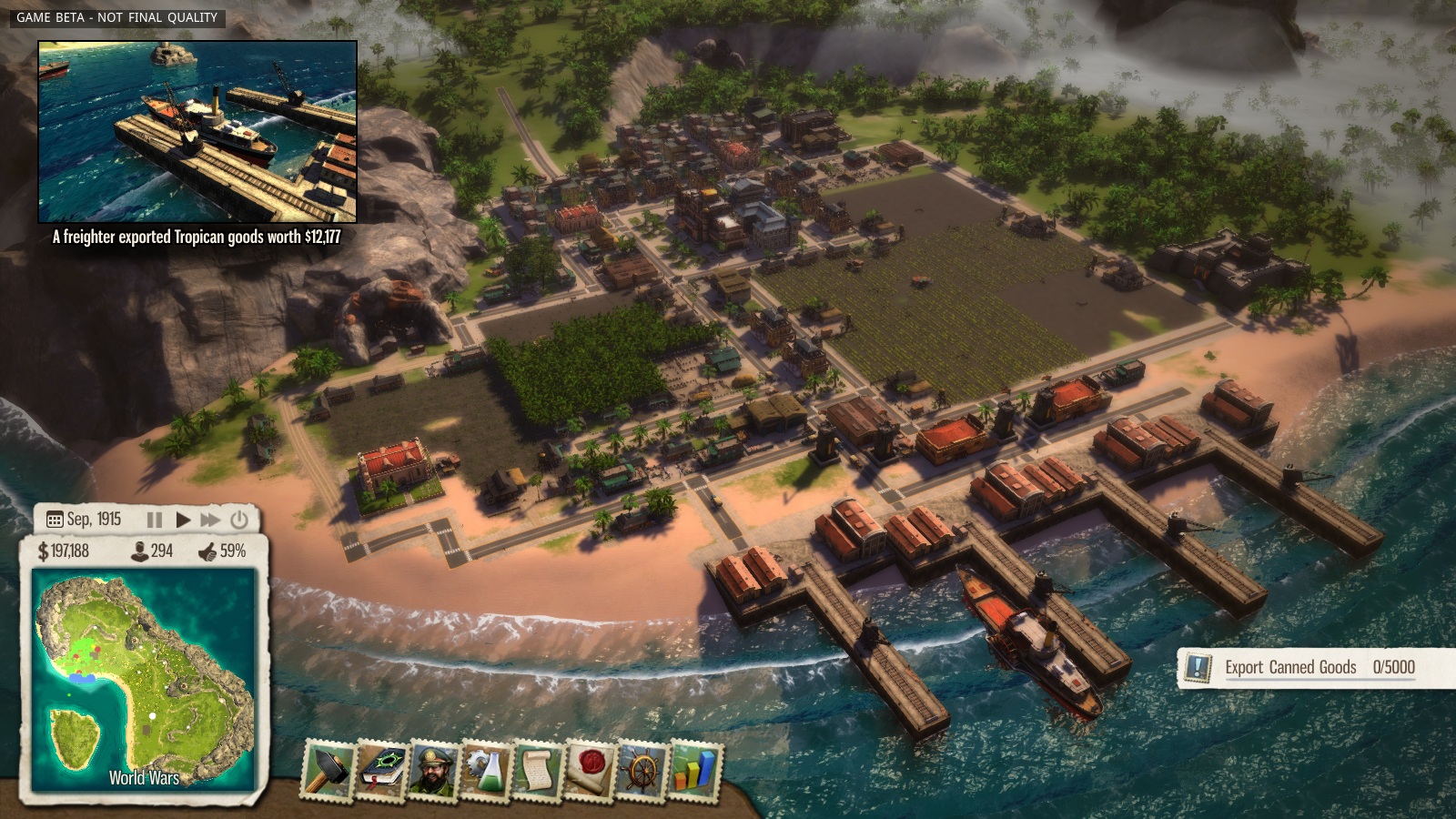 Tropico 5: Xbox 360-ra novemberben, PS4-re jövőre
