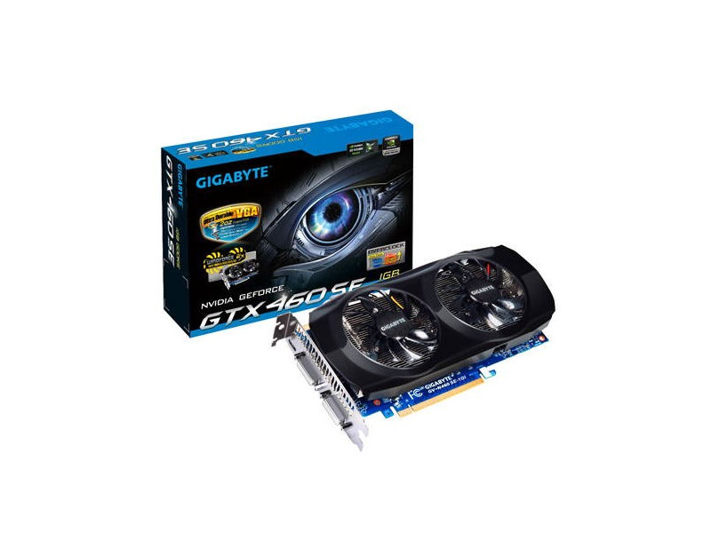 Túlhajtott GeForce GTX 460 SE a Gigabyte kínálatában