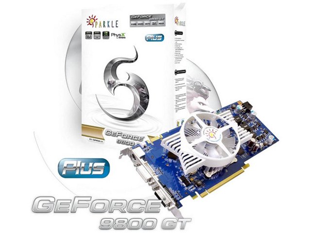 Túlhajtott GeForce 9800 GT a Sparkle kínálatában