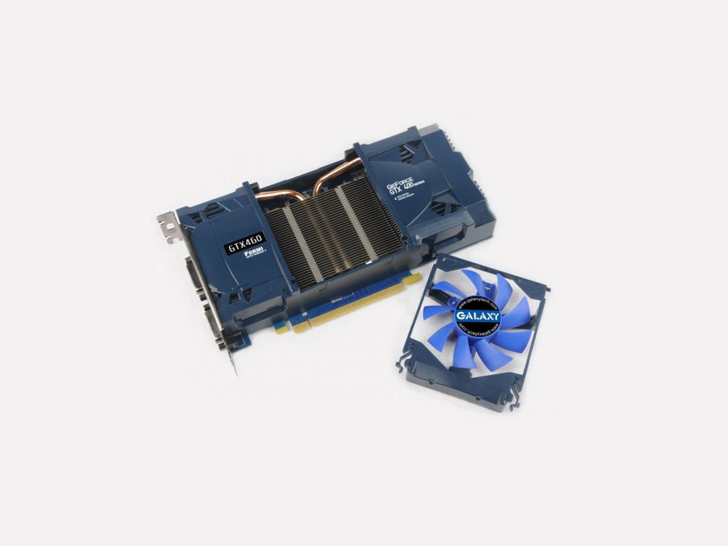 Túlhajtott GTX 460-as gyorsítók a Galaxy kínálatában