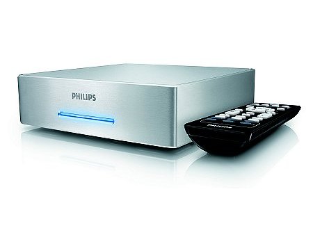 Tv-re csatlakoztatható Philips multimédiás merevlemez