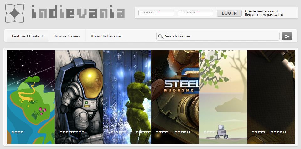 Új portál a független fejlesztőknek: Indievania