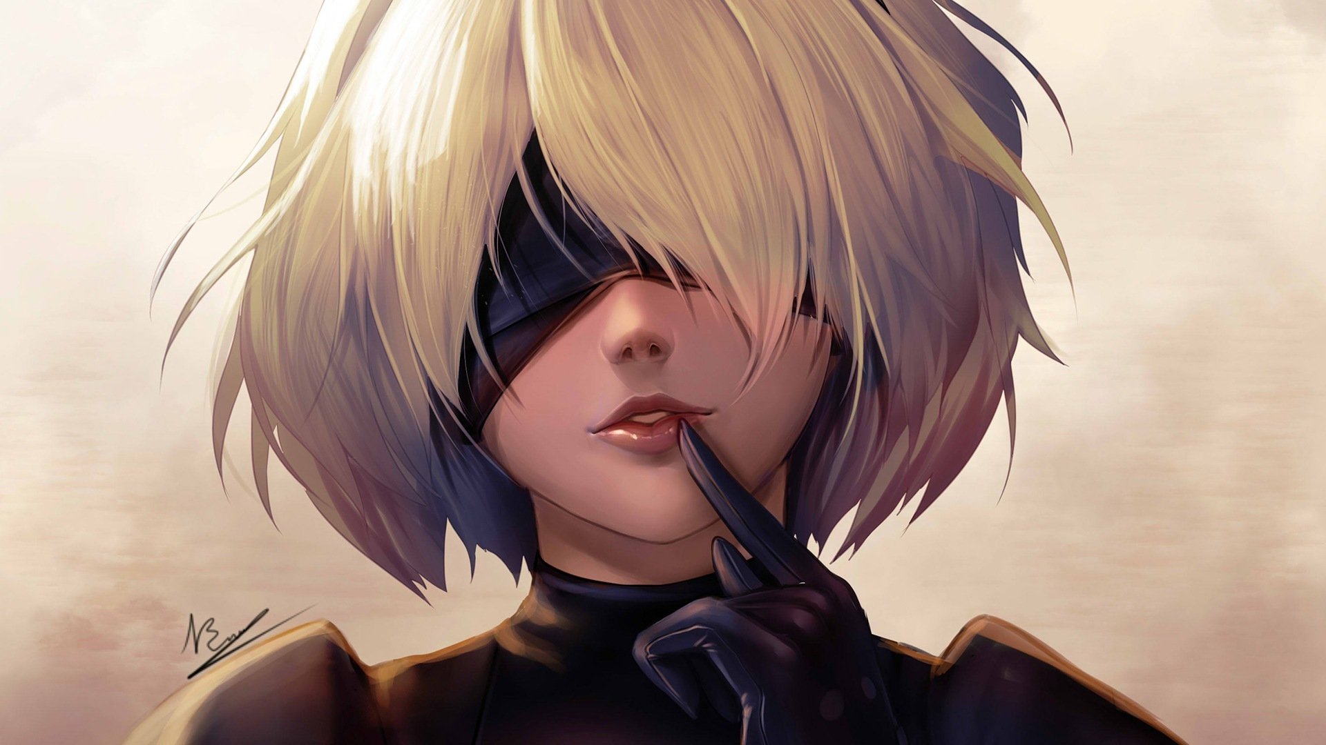 Újabb látványos szobor készül 2B-ről, a NieR: Automata főhőséről