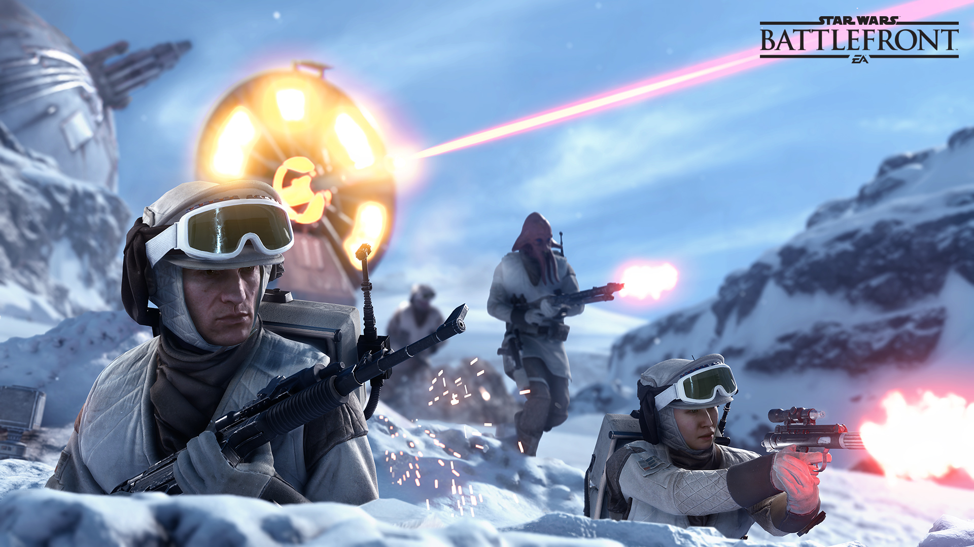 Újabb Star Wars: Battlefront gameplay felvételek érkeztek a Hoth bolygóról