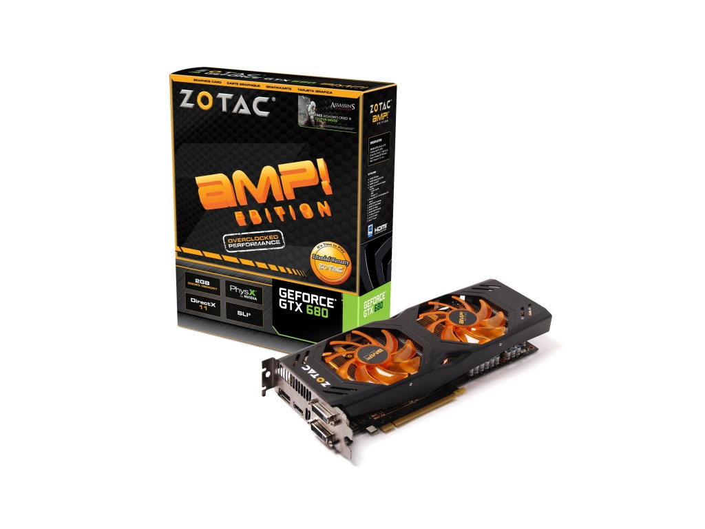 Újabb GTX 680 AMP! Edition gyorsítóval bővült a Zotac felhozatala