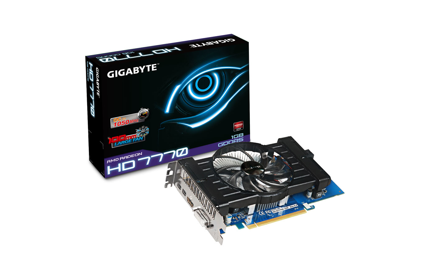 Újabb HD 7770-es gyorsítóval bővült a Gigabyte kínálata