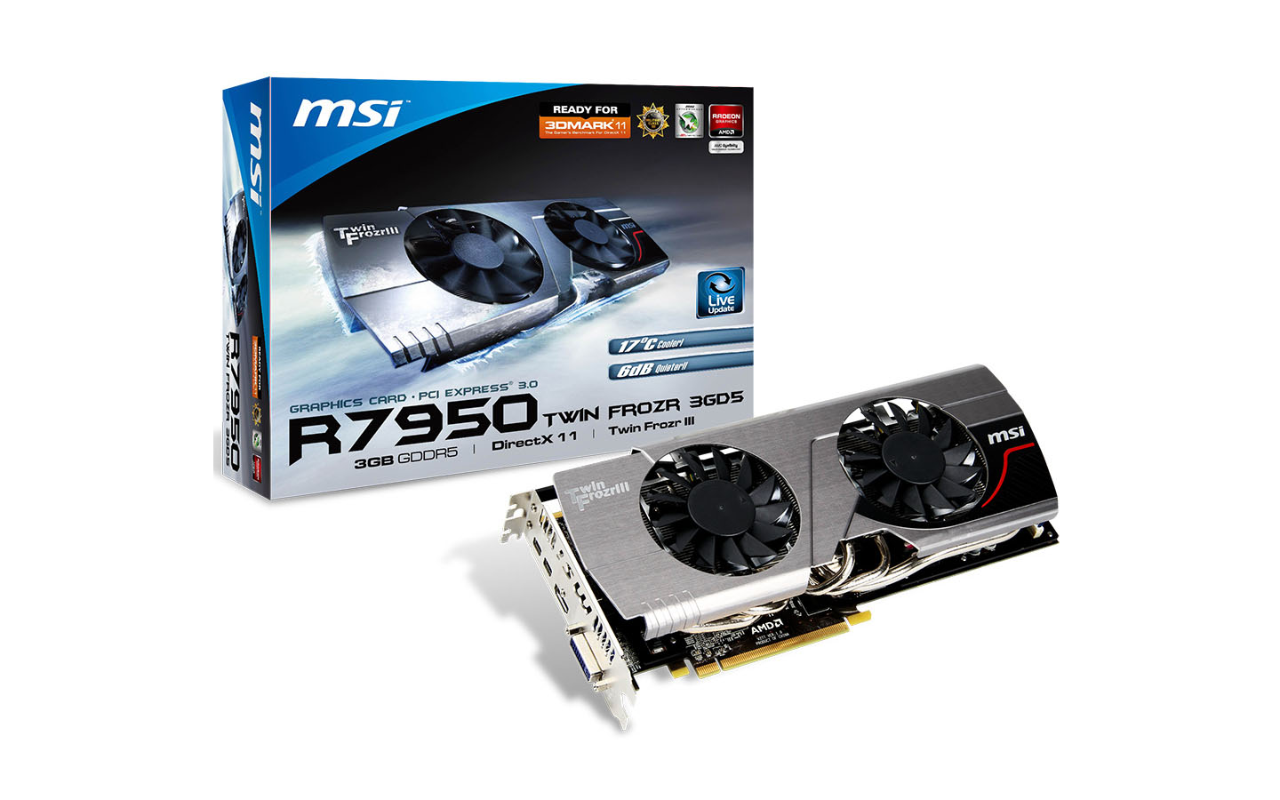 Újabb HD 7950-es Radeonnal bővült az MSI kínálata