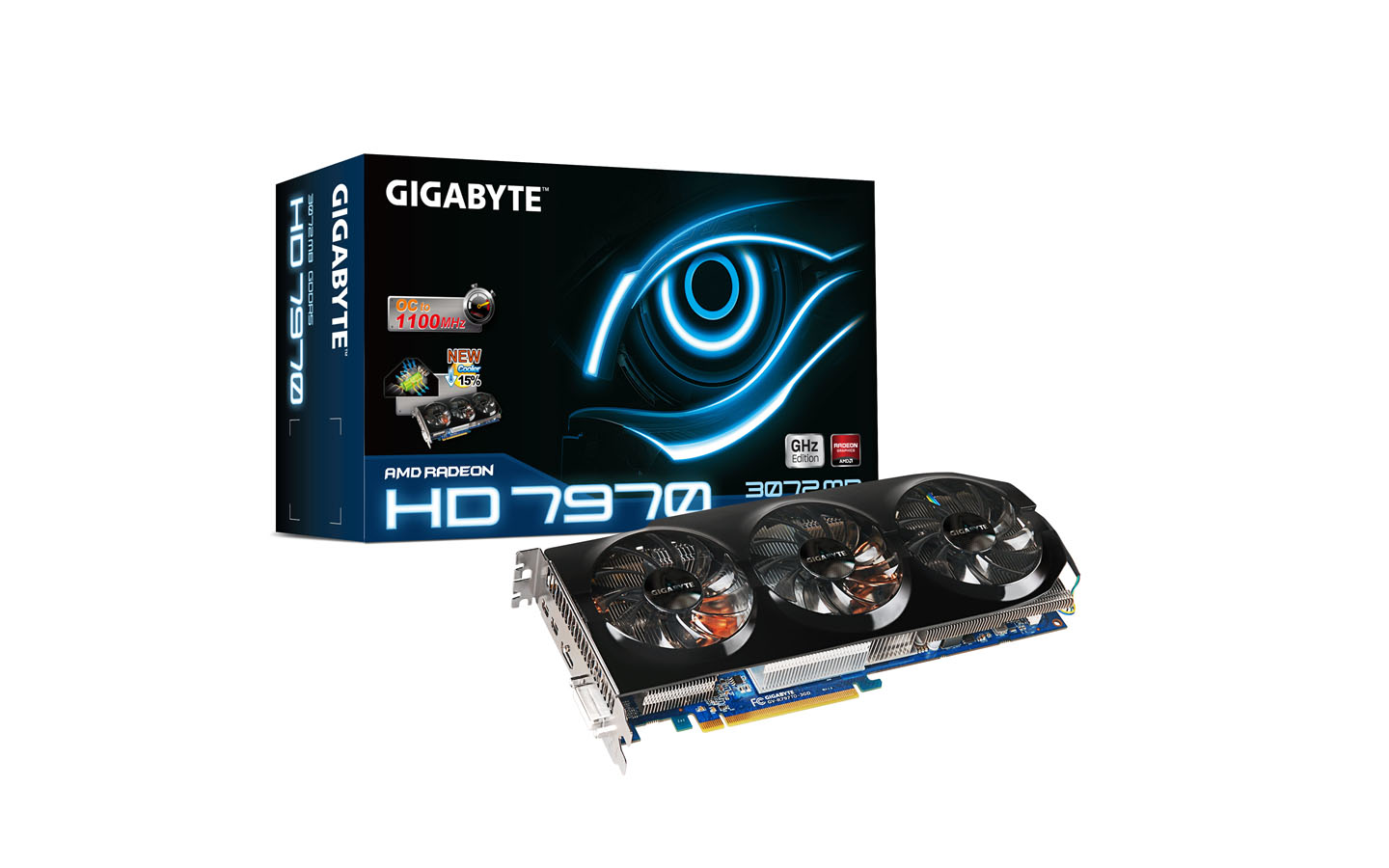 Újabb HD 7970-es gyorsítóval gazdagodott a Gigabyte kínálata