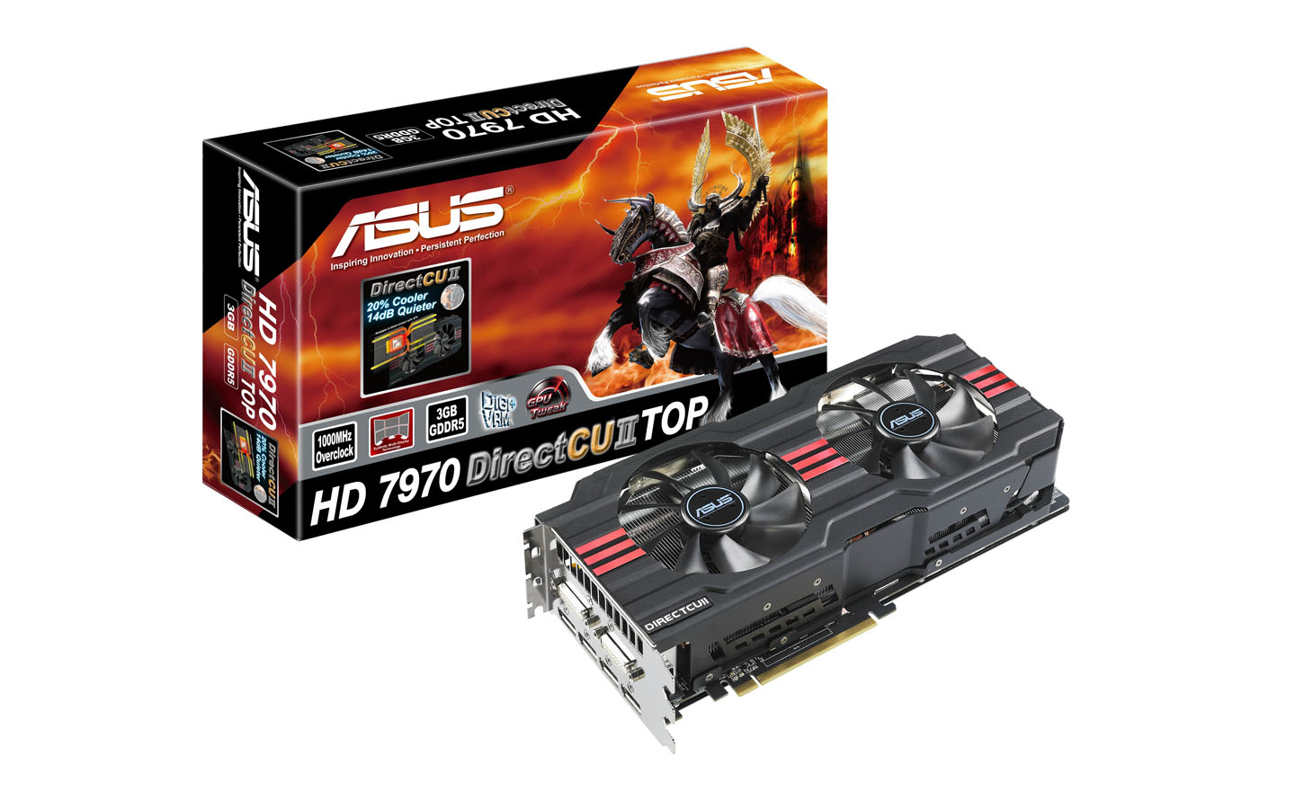 Újabb Radeon HD 7000-es gyorsítók az Asus kínálatában