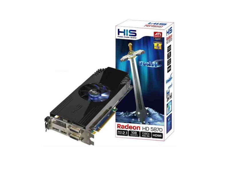 Újabb HD 5870-es videokártyák a HIS-től