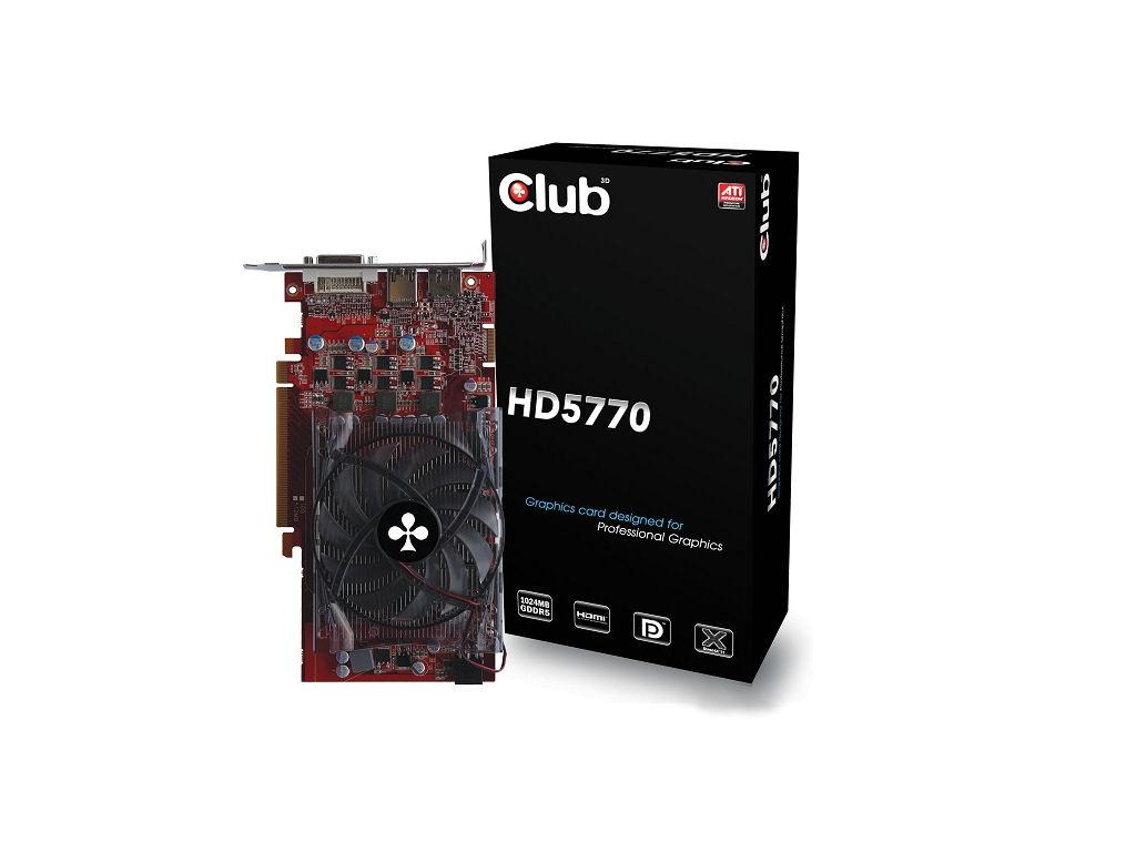 Újabb Radeon HD 5770 a Club3D kínálatában
