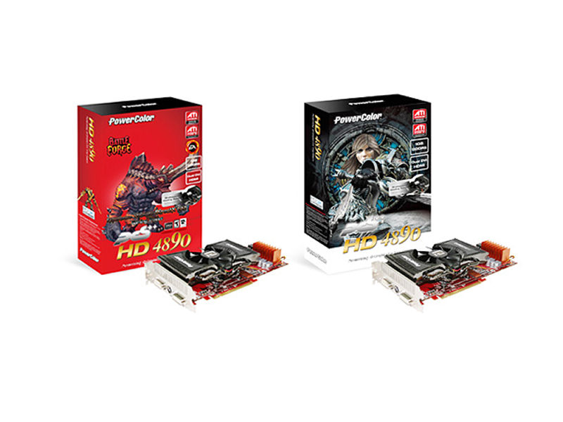 Újabb túlhajtott HD 4890-es kártyák a PowerColor kínálatában
