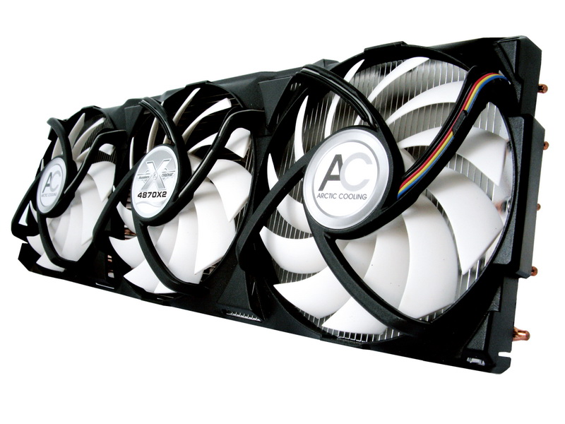 Új Radeon HD4870 X2 hűtés az Arctic Cooling-tól