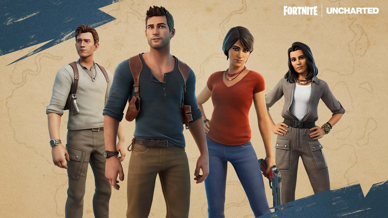 Uncharted karakterekkel bővül a Fortnite