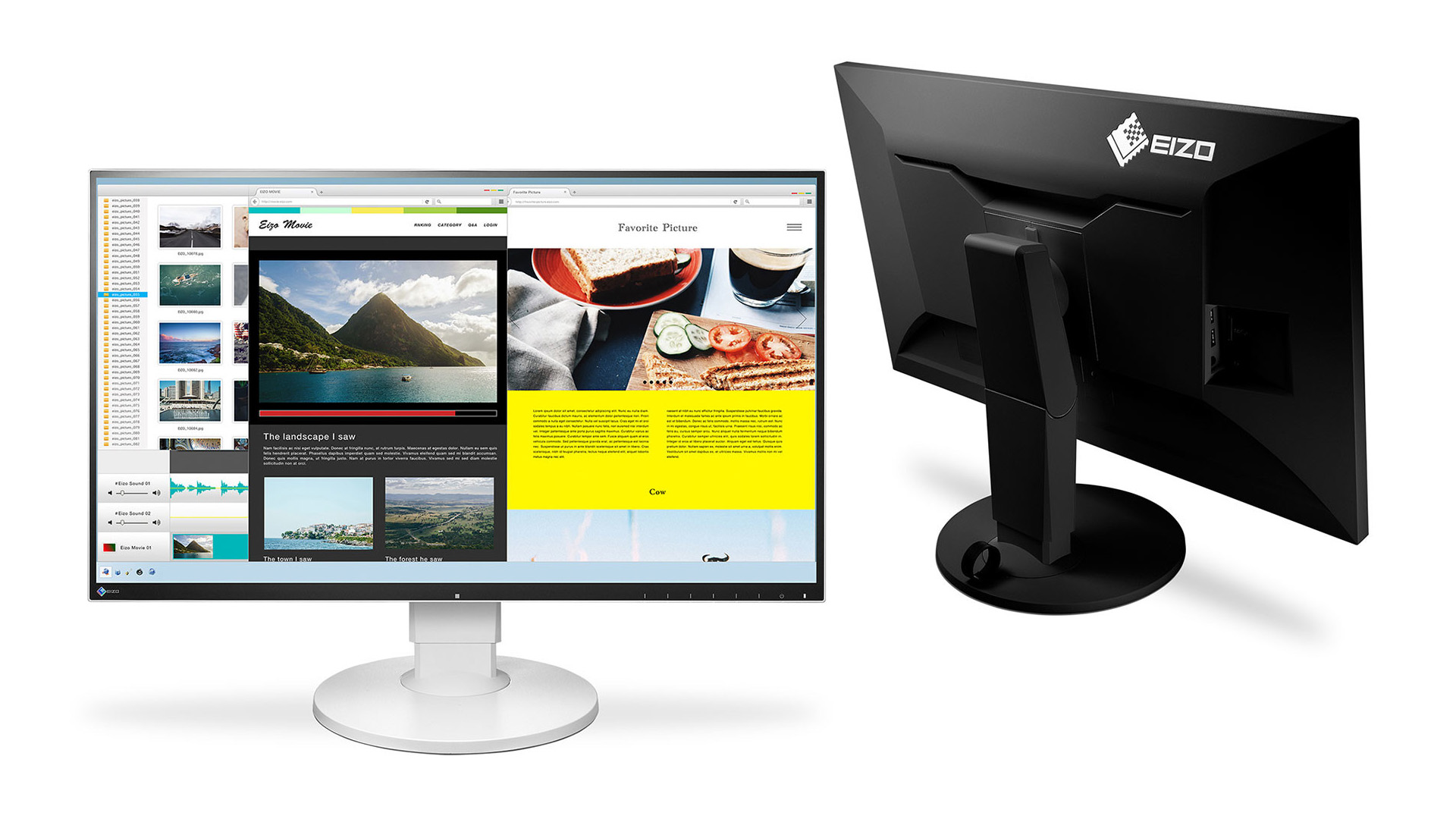 USB Type-C csatlakozóval szerelt monitort mutatott be az EIZO