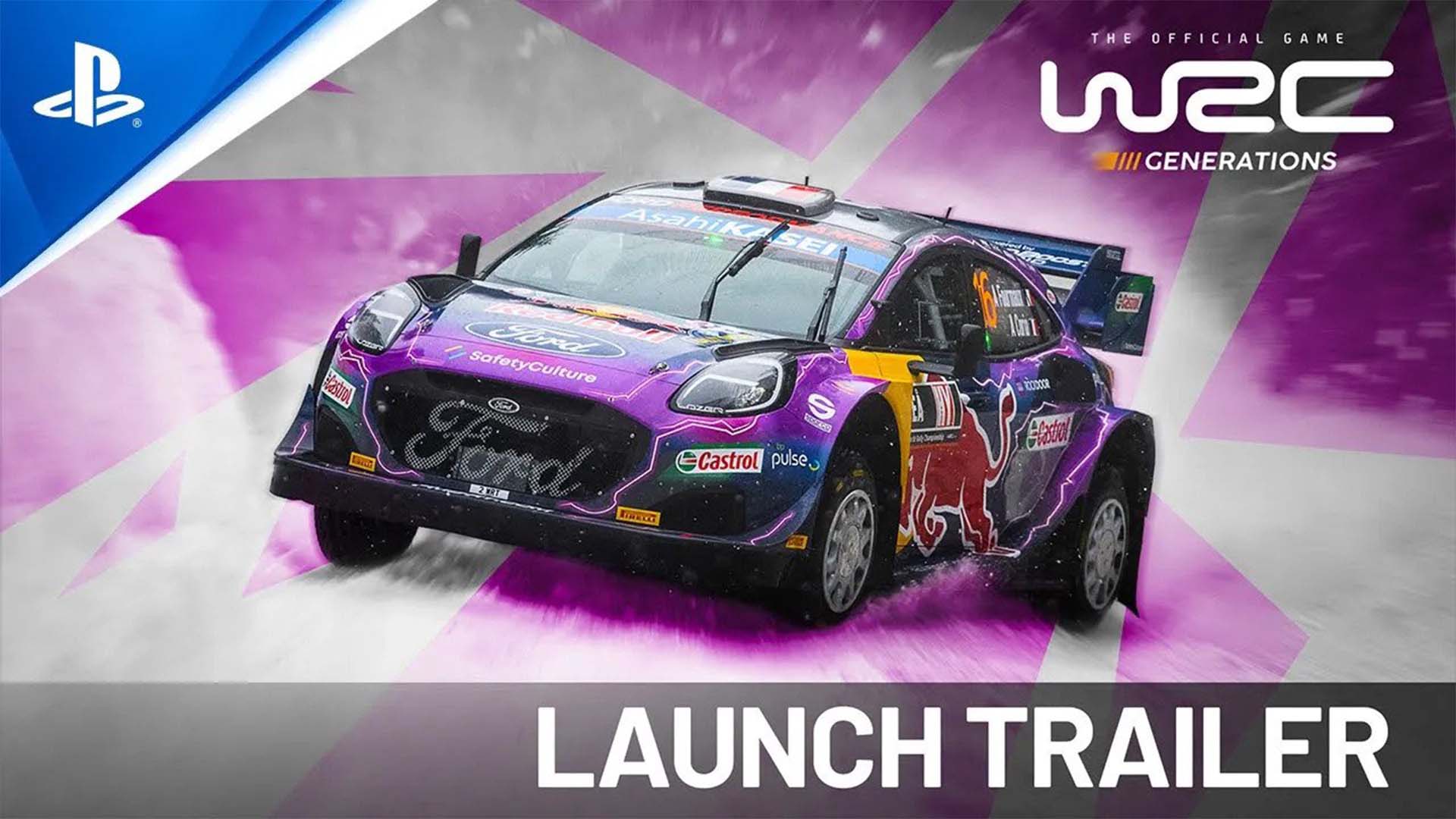 Ütős launch trailerrel farolt be konzolokra és PC-re a WRC Generations