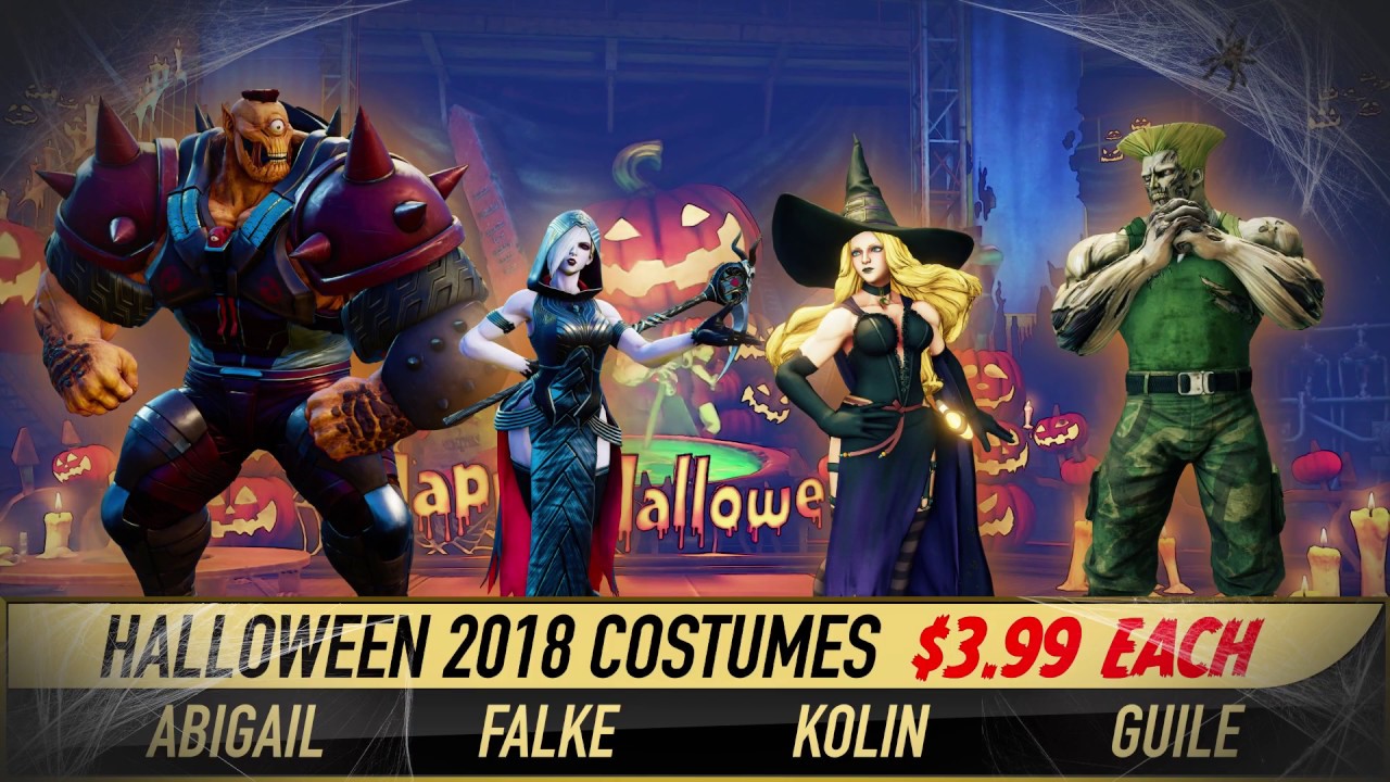 Vagány halloweeni kosztümökkel és Darkstalkers DLC-vel gyarapodik a Street Fighter V