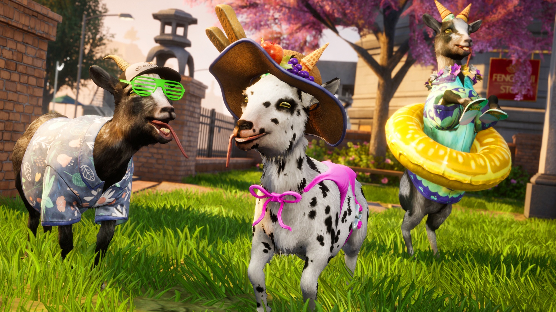 Vagány nyári kiegészítők érkeztek a Goat Simulator 3-ba