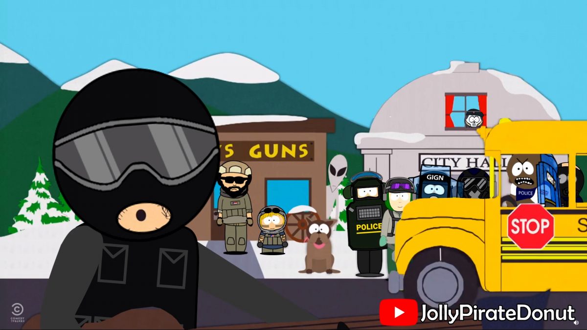 Valaki Rainbow Six: Siege karaktereket tett a South Park főcímébe