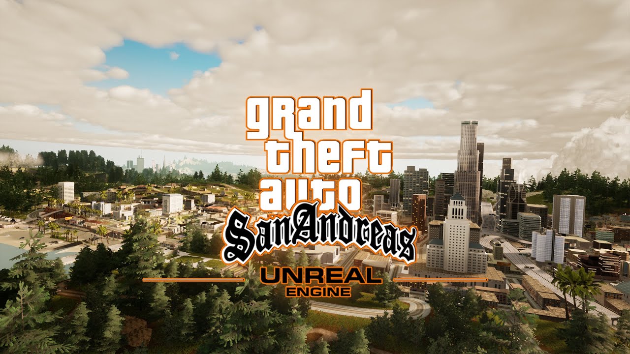 Valami elképesztően néz ki a GTA: San Andreas Unreal Engine 4 alatt