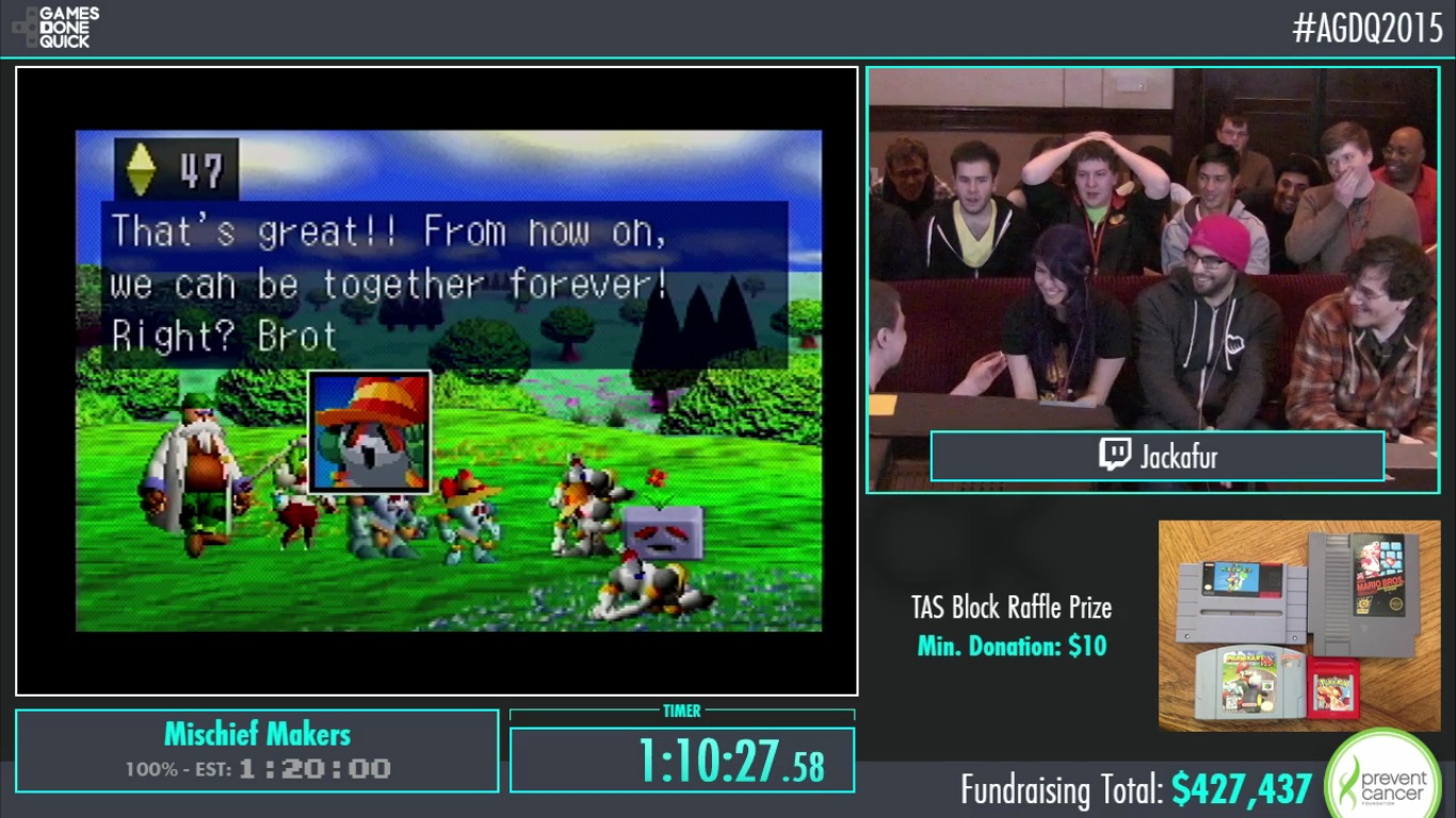 Véget ért az idei Awesome Games Done Quick