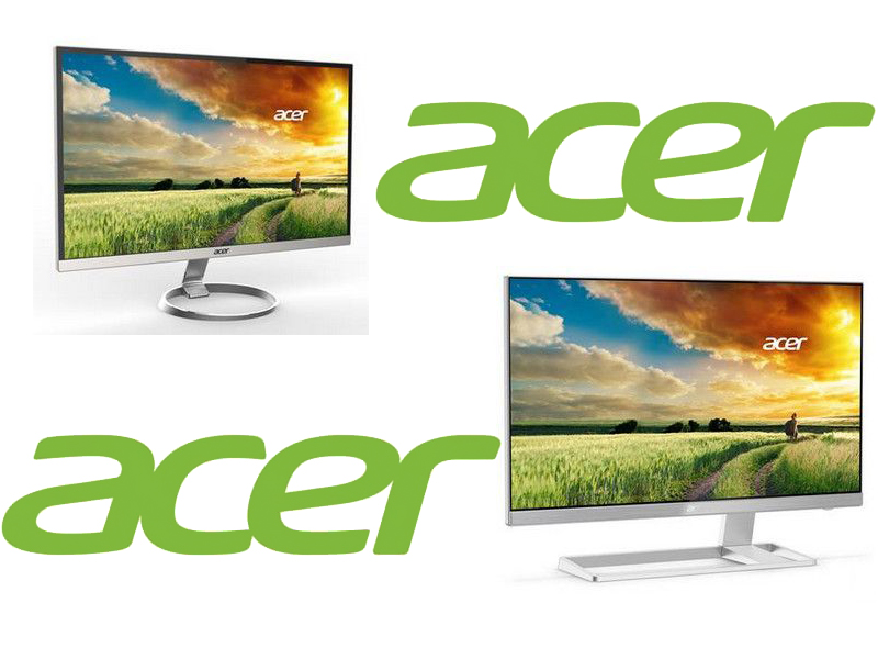 Vékony kávával és nagy méretekkel érkeznek az új Acer monitorok