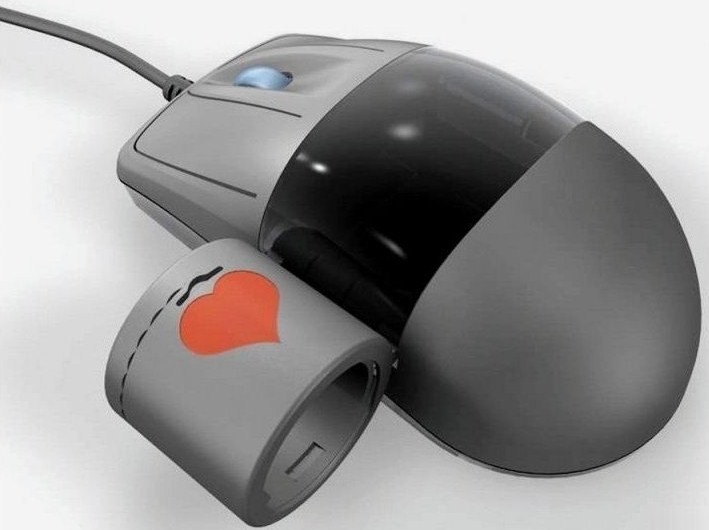 Vérnyomást mérő számítógépes egér