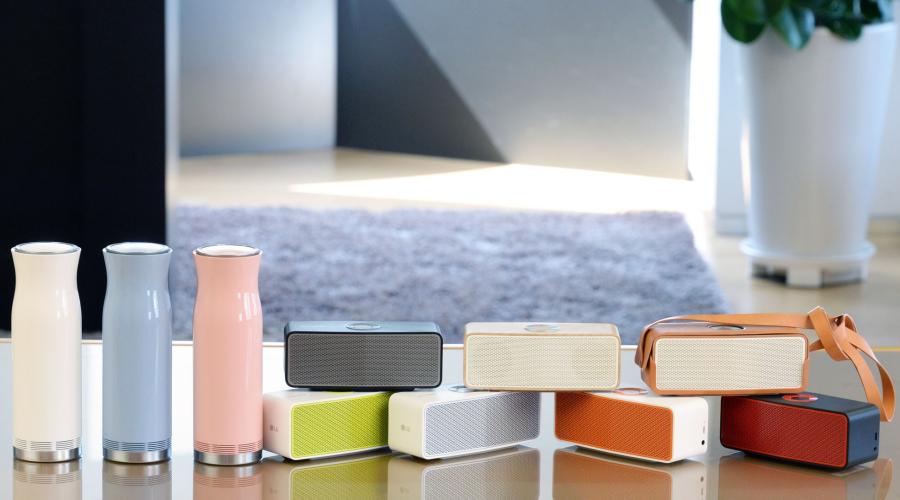 Vezeték nélküli hangszórókat mutatott be az LG