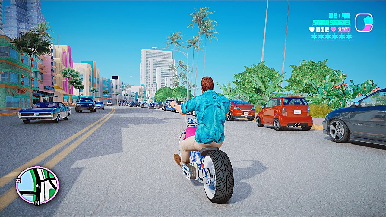 Vice City lélegzetelállítóan néz ki ezzel a GTA V moddal