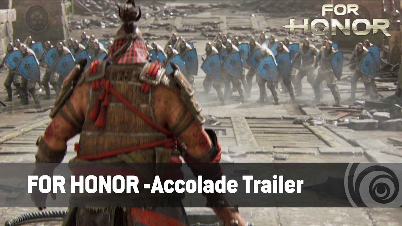 Videón a For Honor eddig bezsebelt elismerései