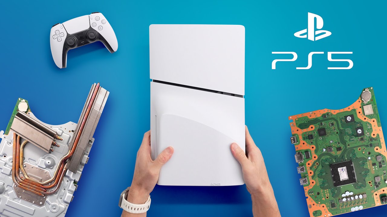Videón a PS5 és a PS5 Slim közti különbségek