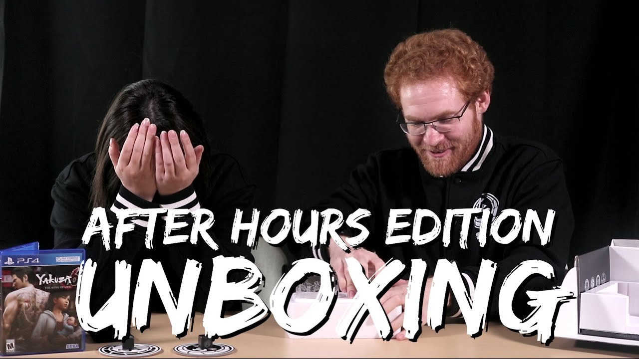 Videón a Yakuza 6: The Song of Life whiskey-s poharakat tartalmazó kiadása