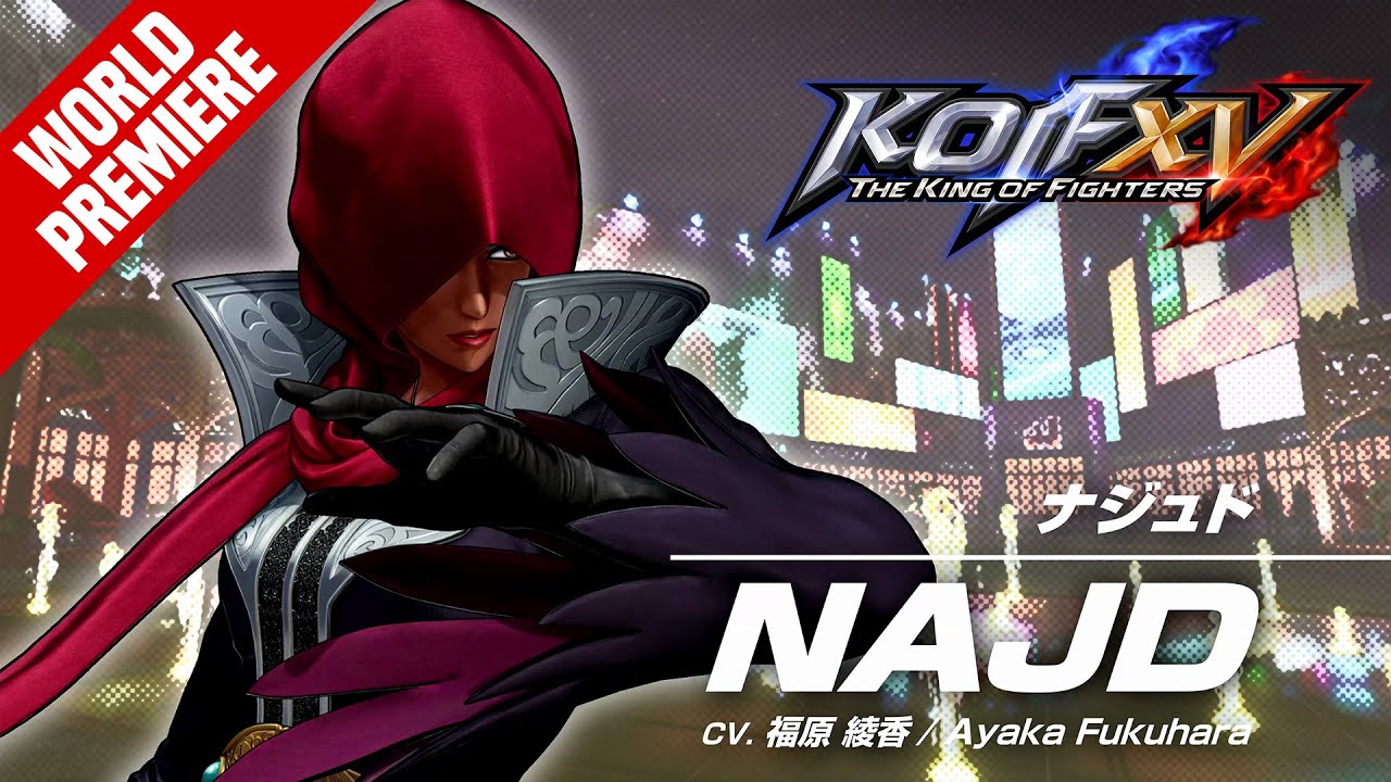 Videón Najd, a The King of Fighters XV következő bunyósa