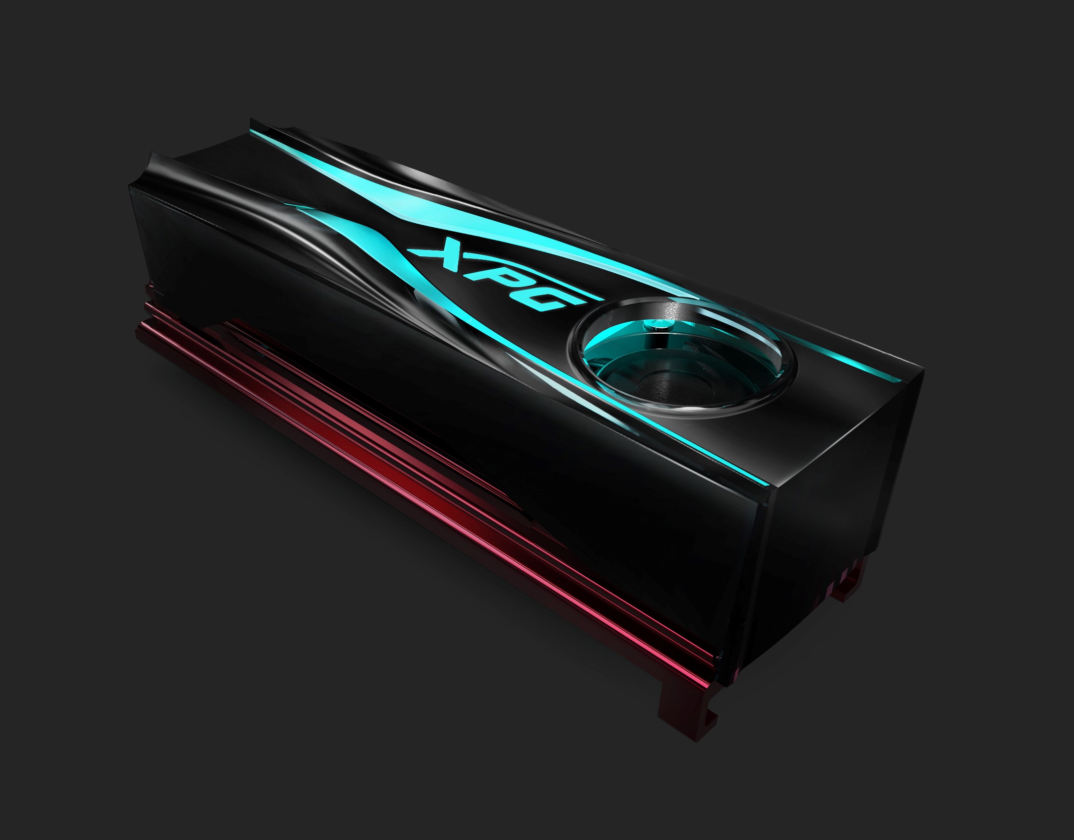 Világító aktív hűtést mutatott be SSD-khez az ADATA