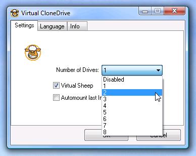 Virtual CloneDrive: Windows 7-re felkészítve