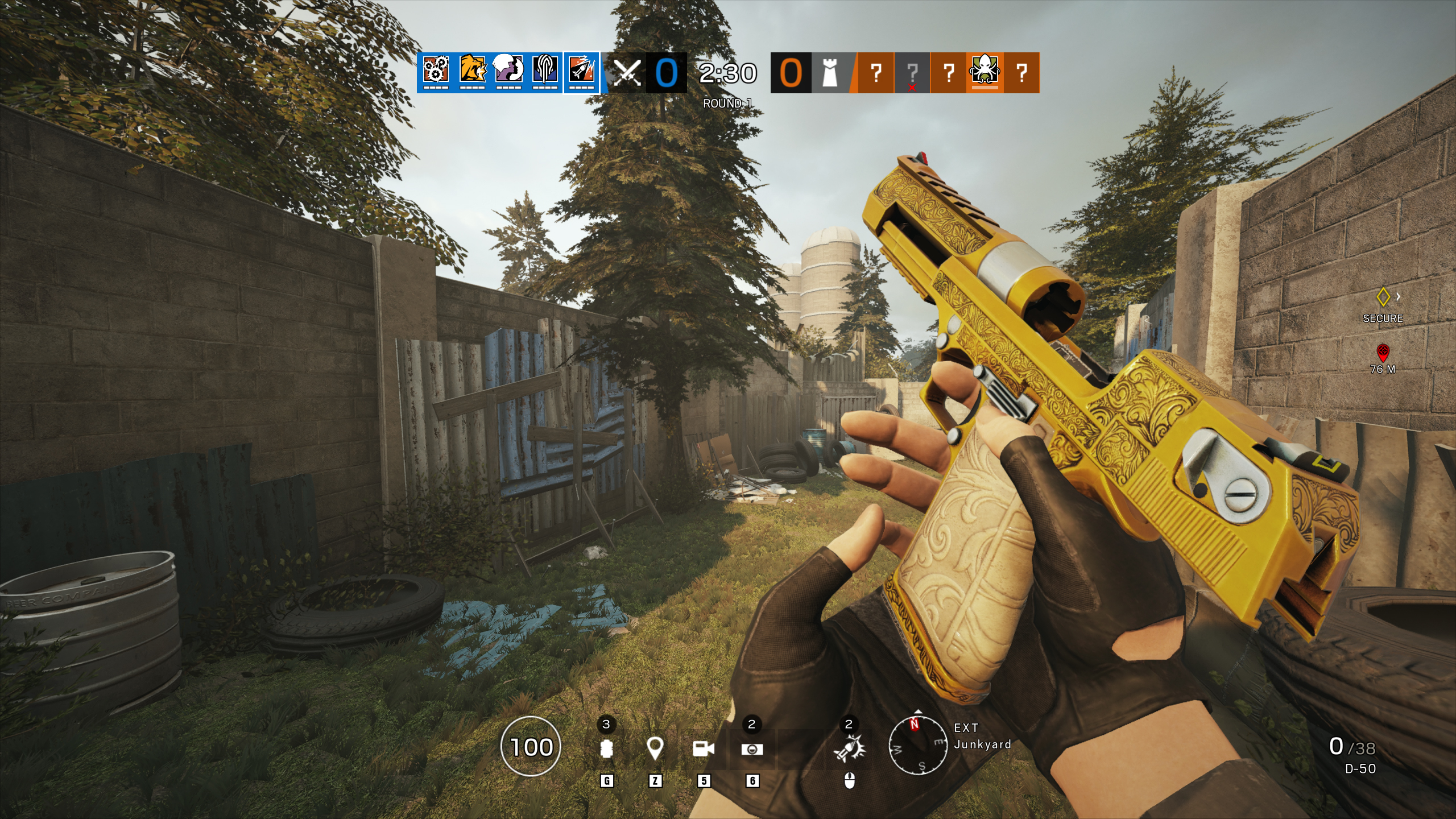 Visszatért a Golden Gun árkád játékmód a Rainbow Six: Siege-be