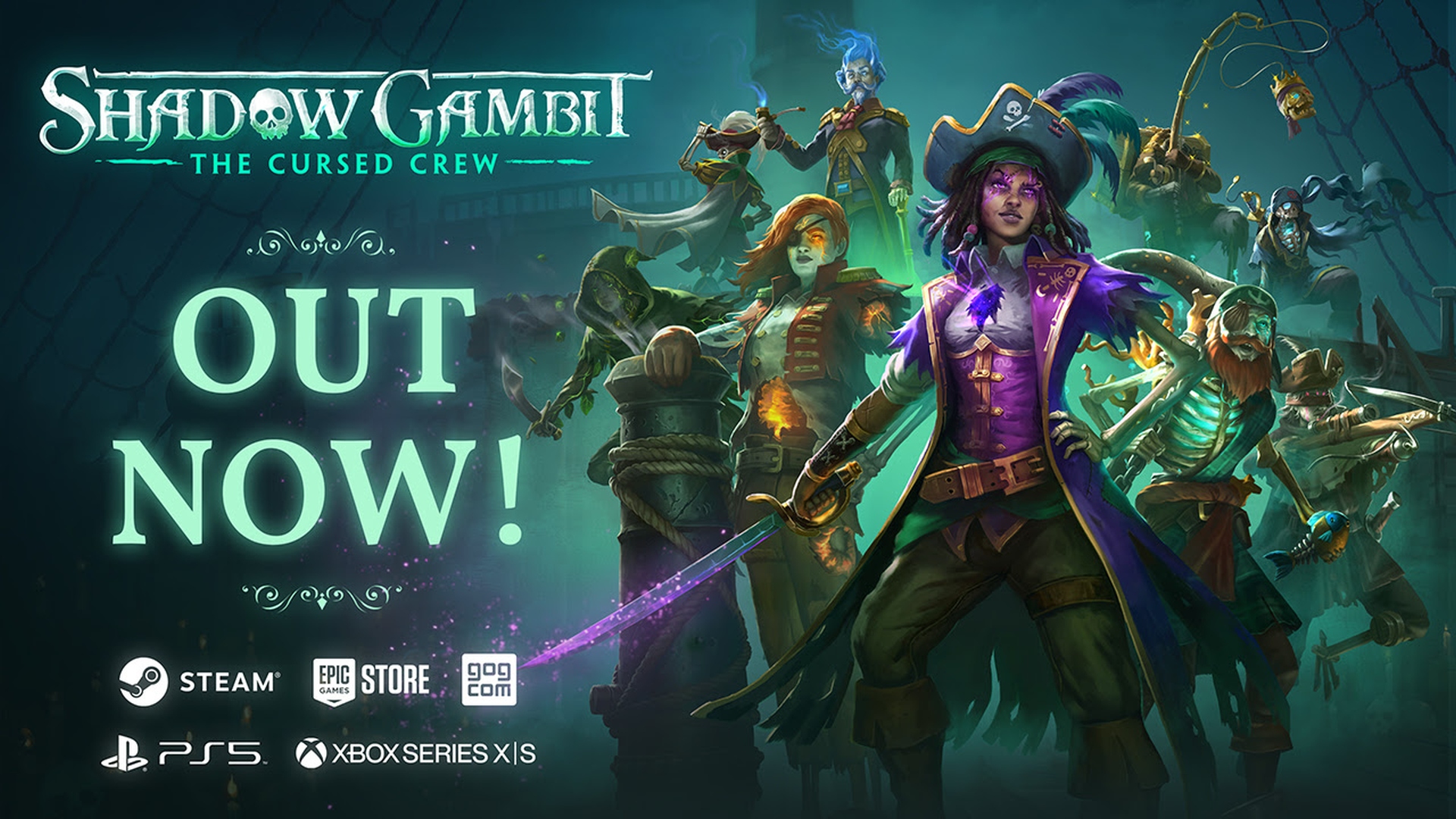 Vitorlát bontott a Shadow Gambit: The Cursed Crew kalózkaland