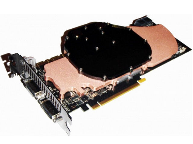 Vízhűtéses GeForce GTX 285 a Zotac-tól