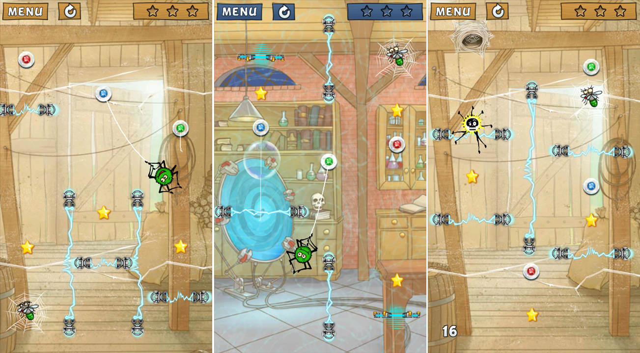 Windows Phone 7-re is megjelentek Spider Jack kalandjai