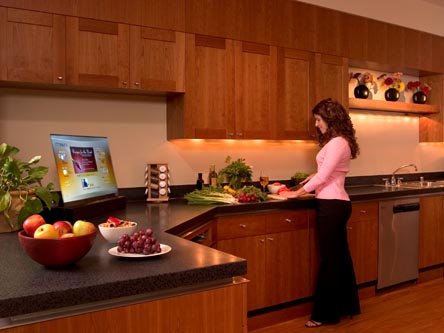 Windows Media Center a konyhába