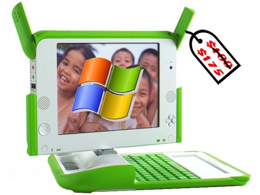 Windows XP-t fejlesztenek a 100 dolláros noteszgéphez
