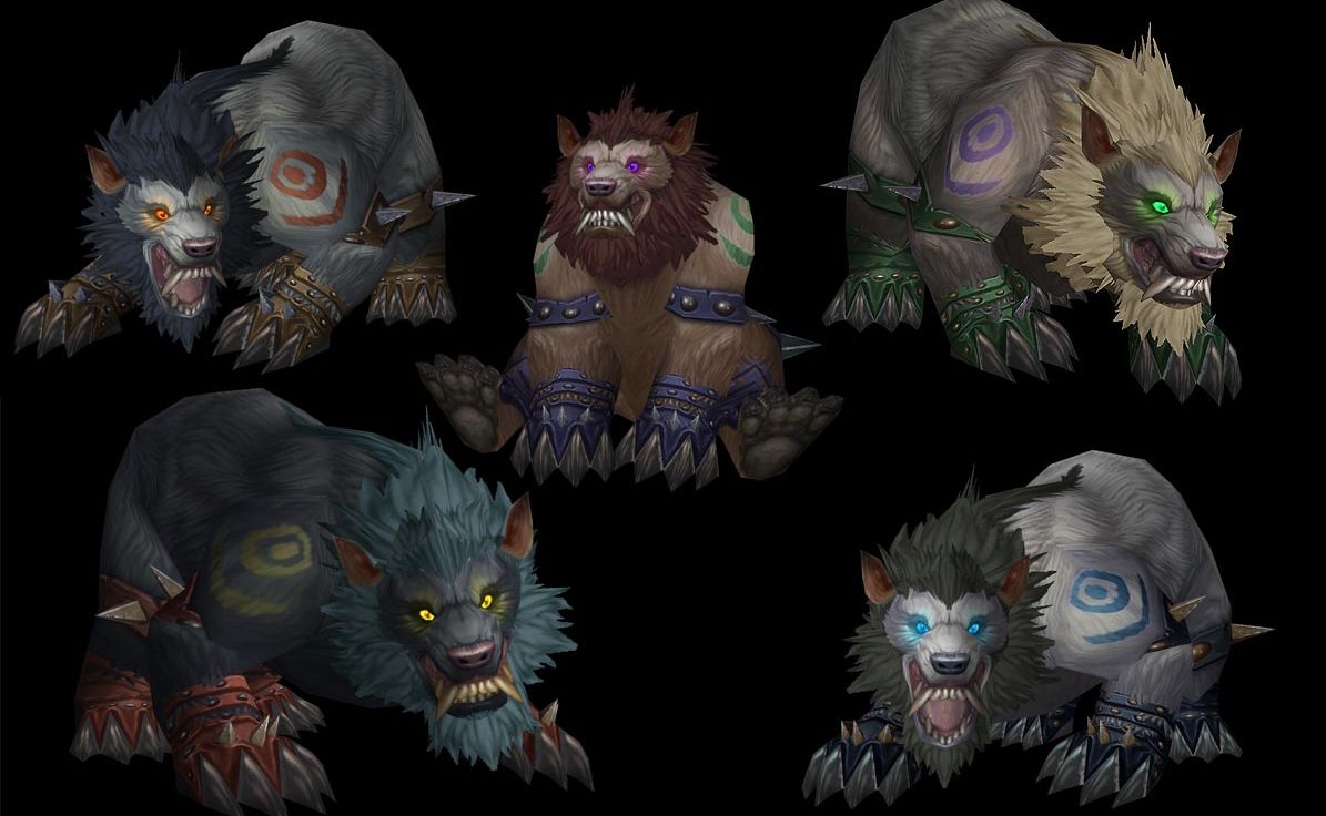 World of Warcraft Cataclysm: Troll és Worgen druida formák