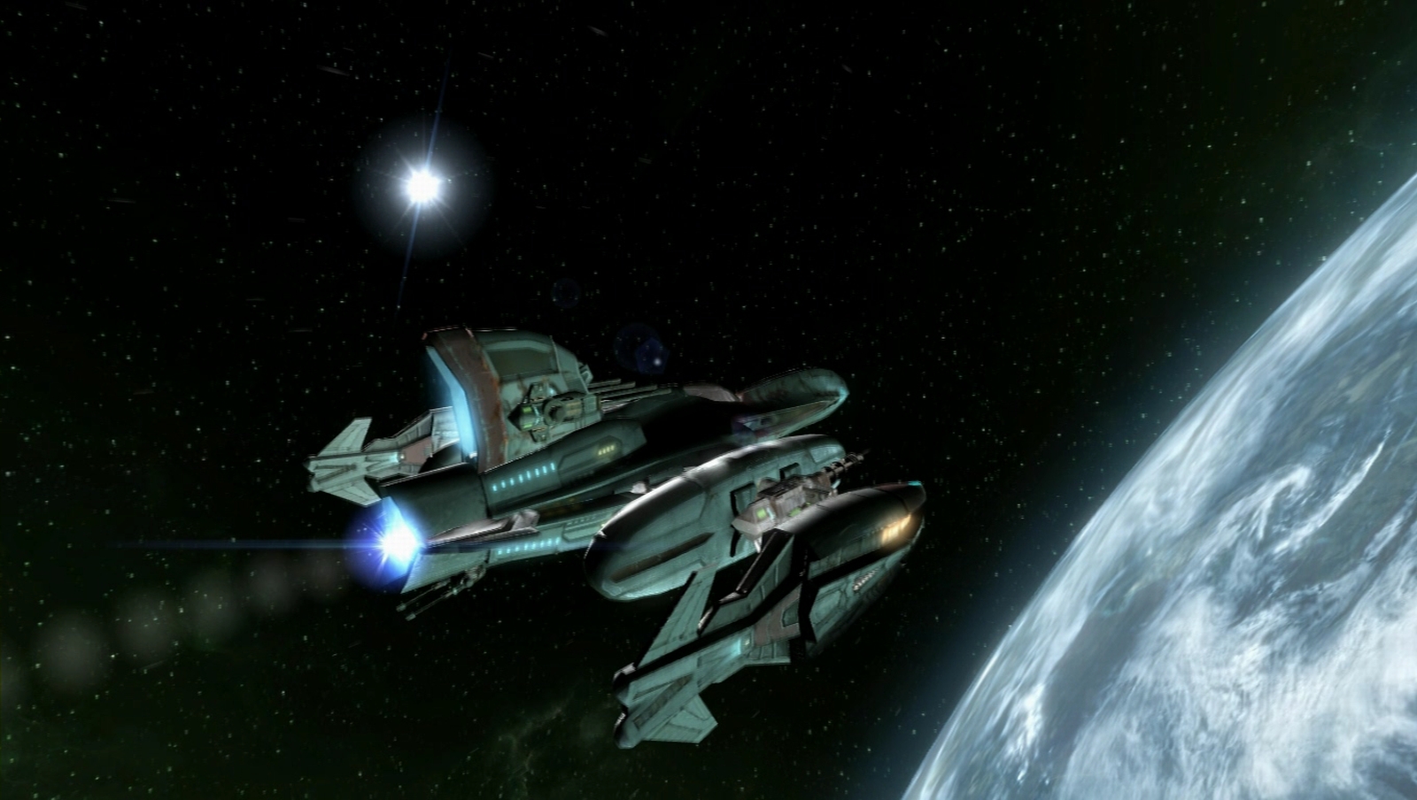 X3 Terran Conflict: alacsony vs. magas beállítás képekben