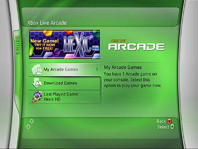 Xbox Live Arcade díjkiosztó a GDC-n