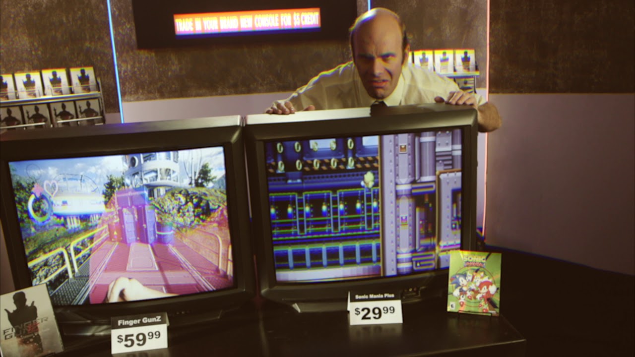 Zseniális retro reklámot kapott a Sonic Mania Plus