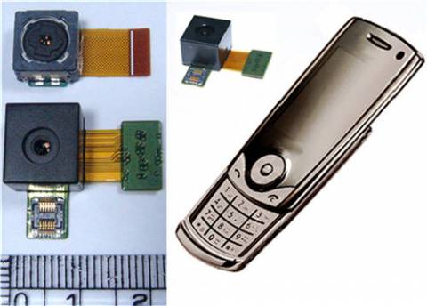 Apró 8 megapixeles Samsung mobilkamera